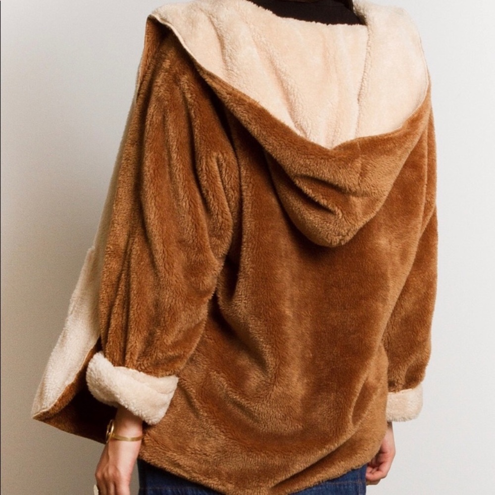 Fuzzy Teddy Bear Jacket - image 6